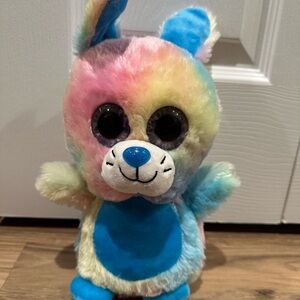 Colorful Plush Toy with Big Eyes